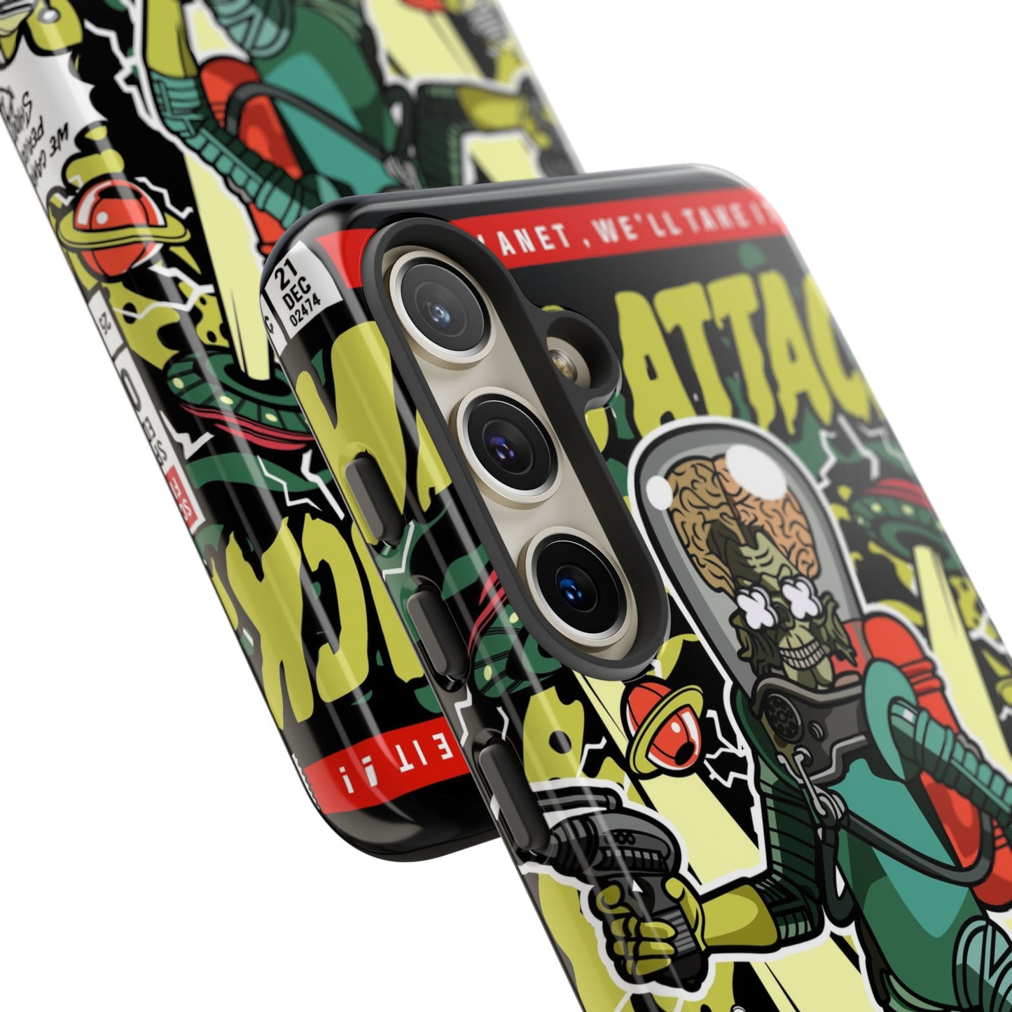 Mars Attack Comic Phone Case