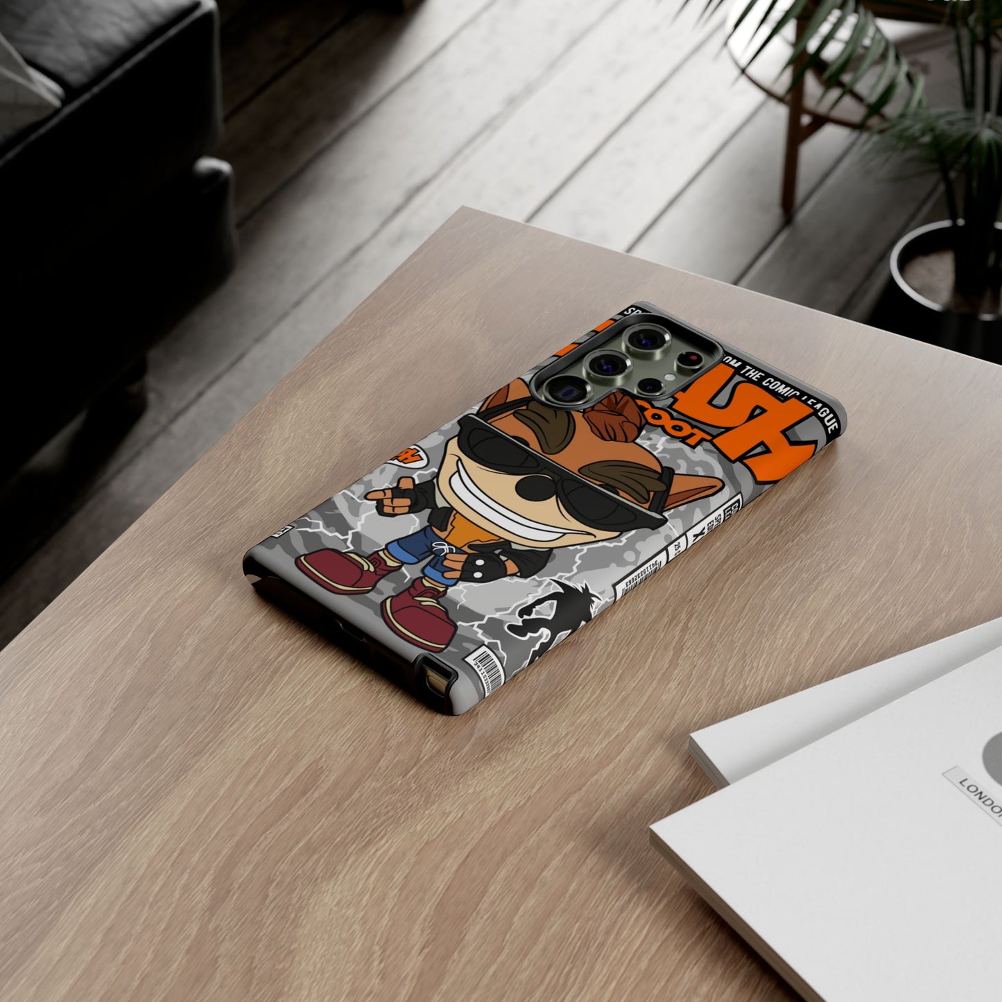 Biker Crash Phone Case