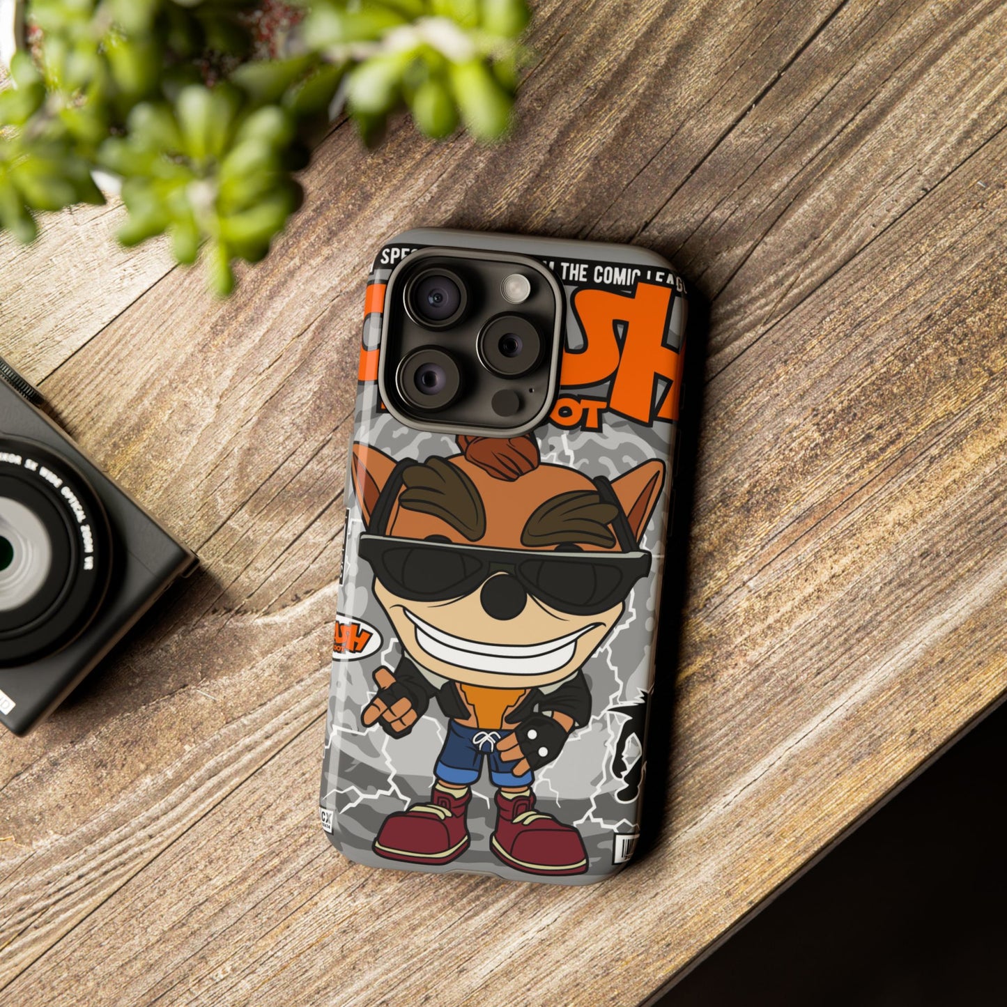 Biker Crash Phone Case
