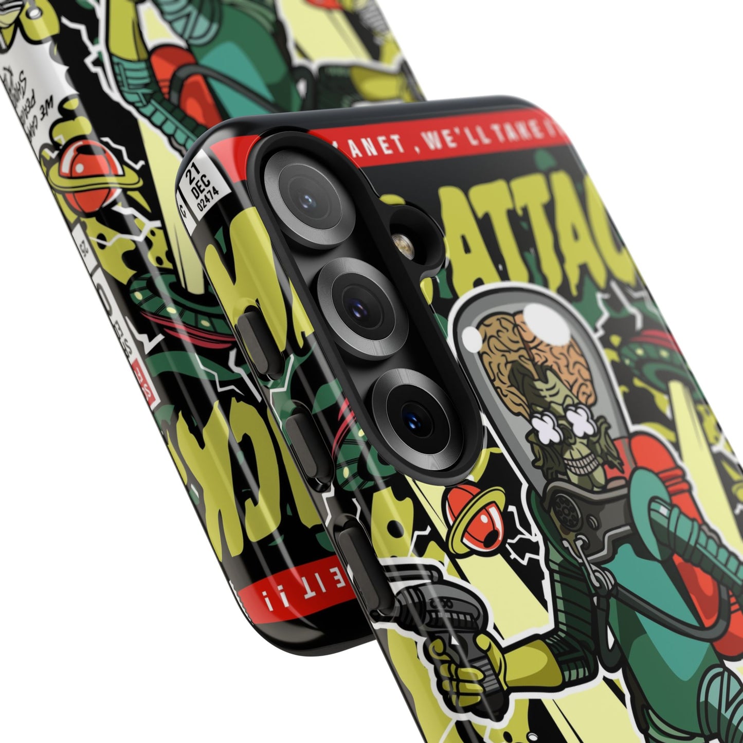 Mars Attack Comic Phone Case