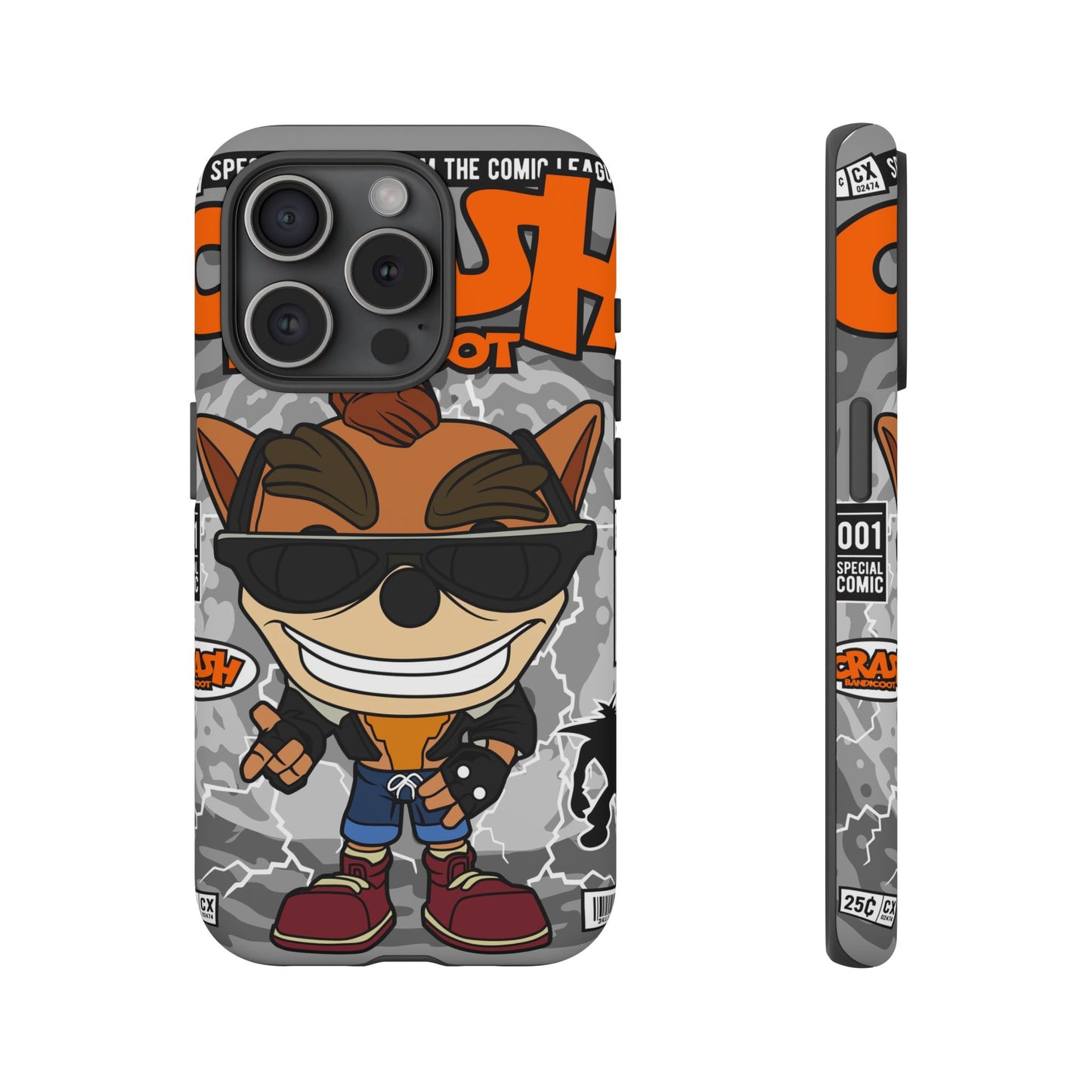Biker Crash Phone Case