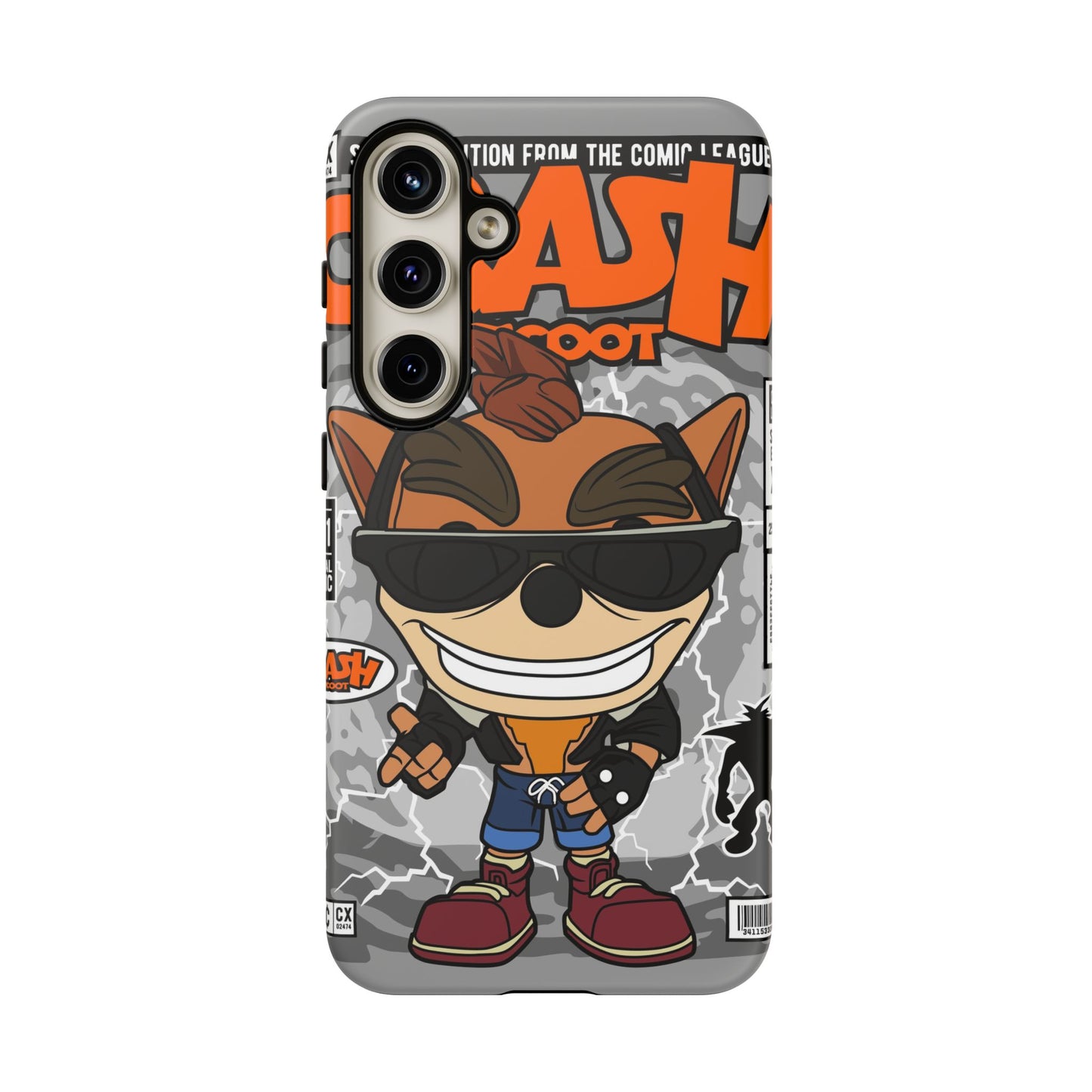 Biker Crash Phone Case