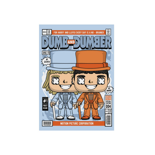 Dumb & Dumber Metal Poster