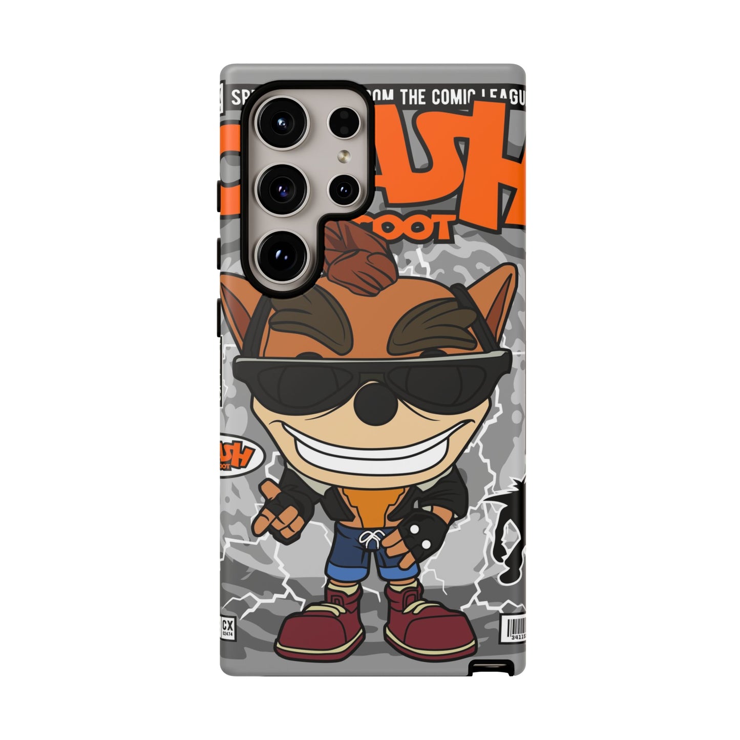 Biker Crash Phone Case