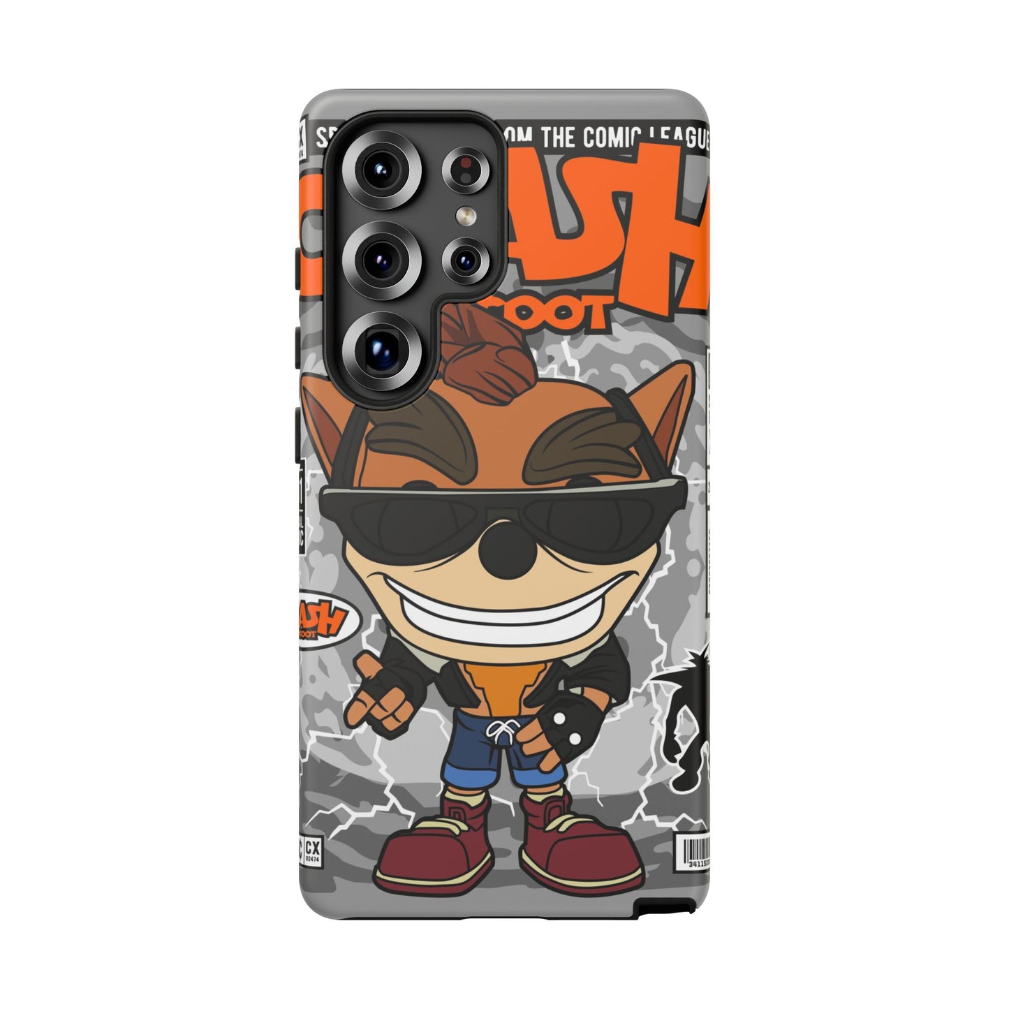 Biker Crash Phone Case