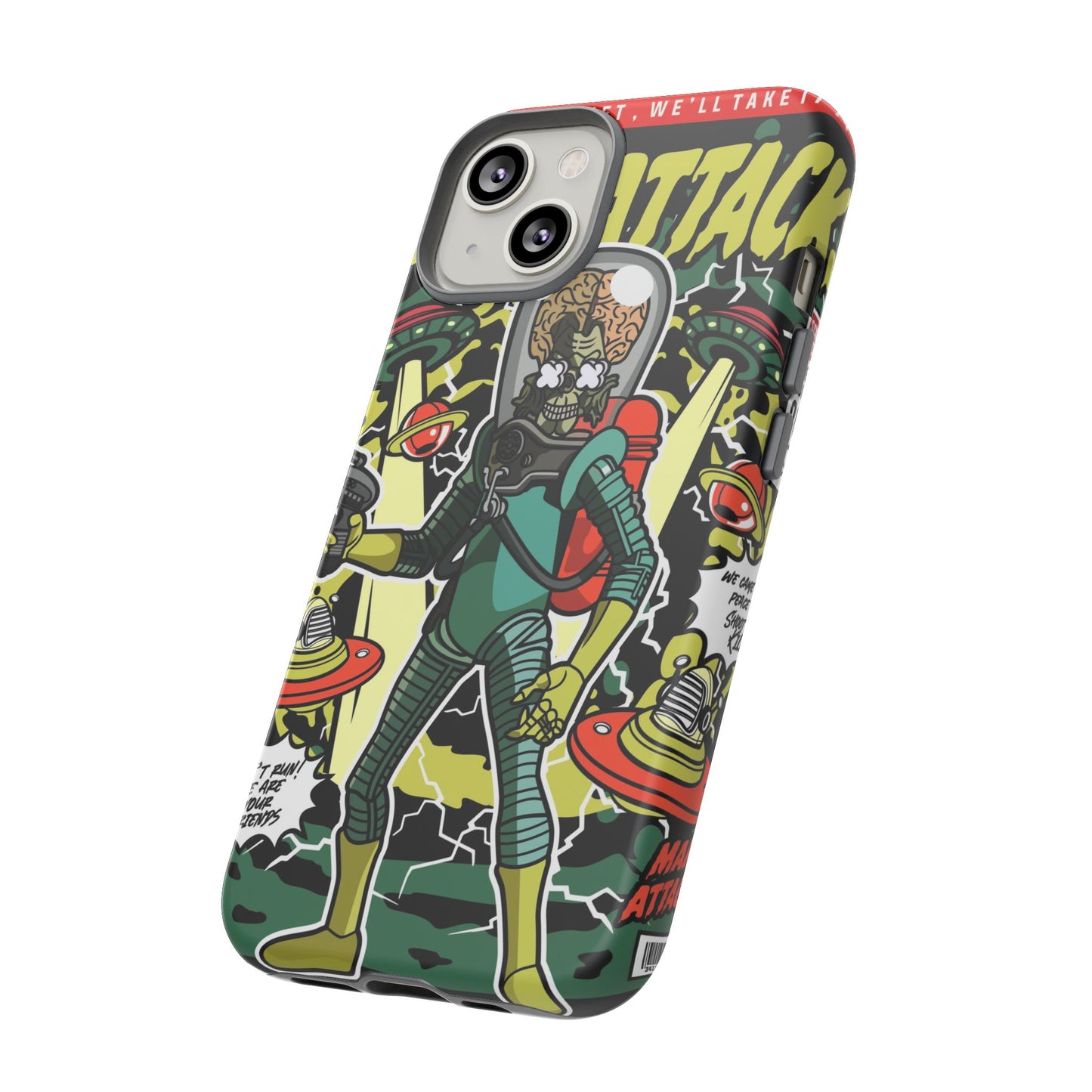 Mars Attack Comic Phone Case