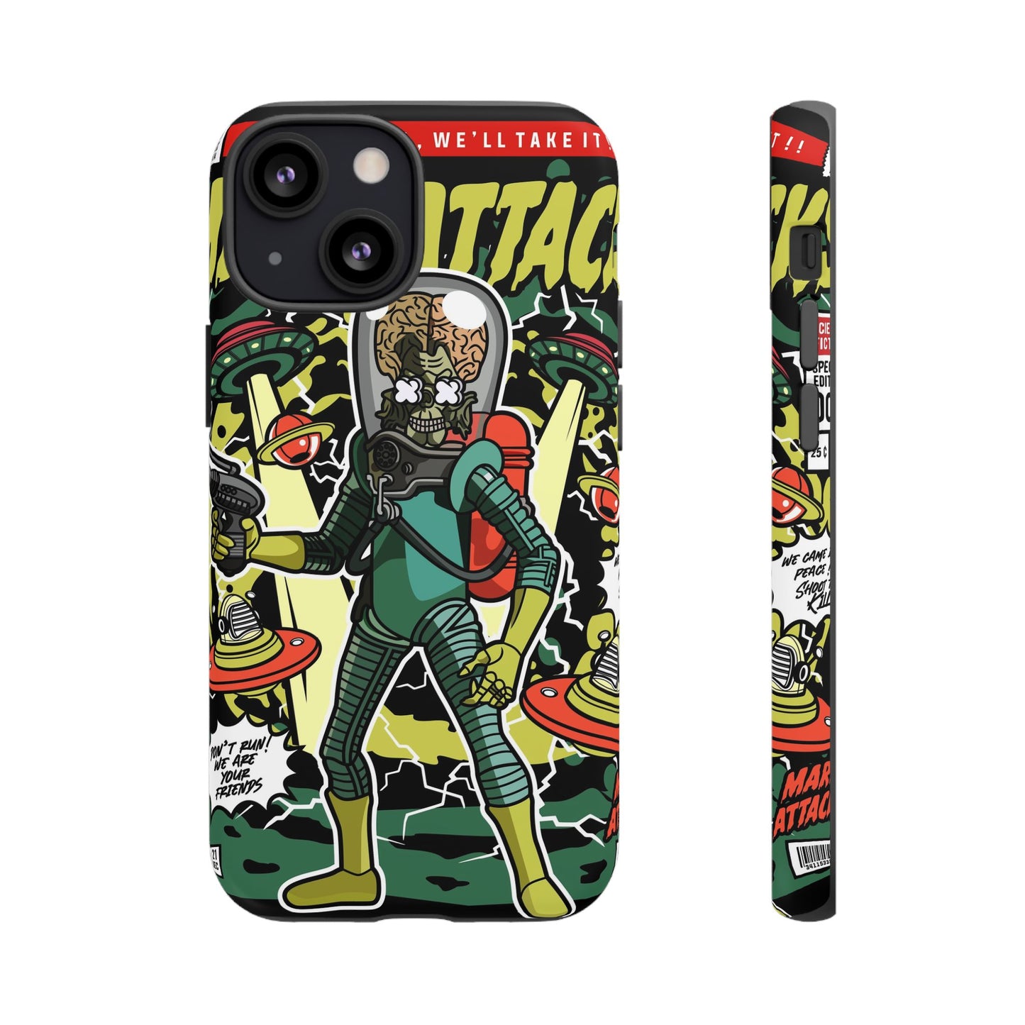 Mars Attack Comic Phone Case
