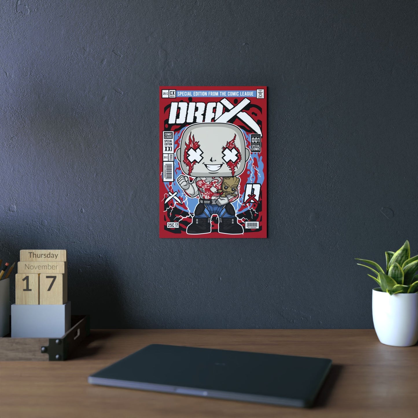 Drax Metal Poster
