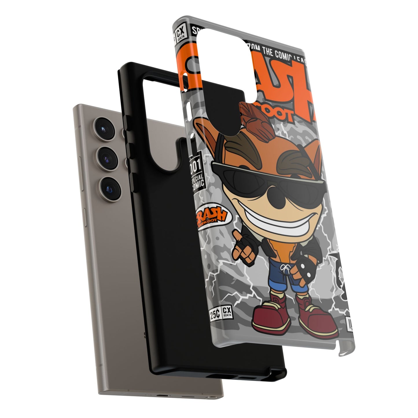 Biker Crash Phone Case