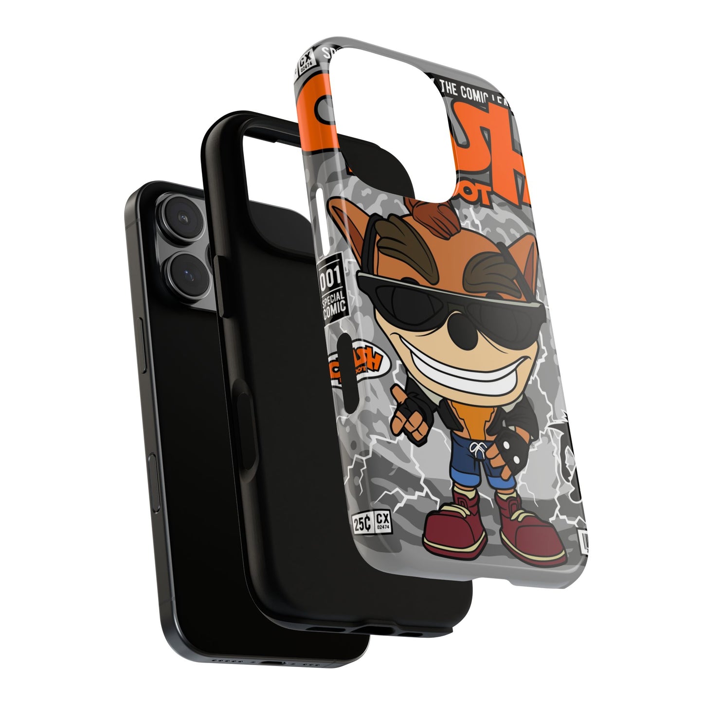 Biker Crash Phone Case
