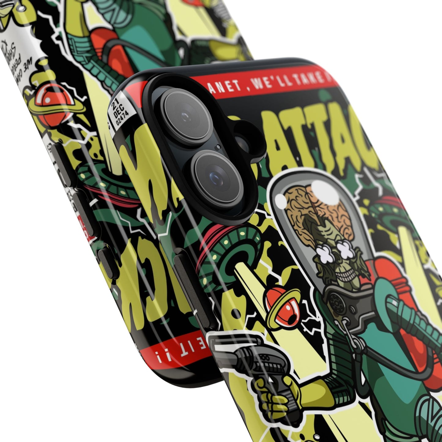 Mars Attack Comic Phone Case