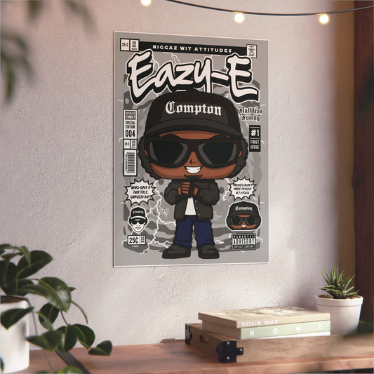 Eazy E Metal Poster