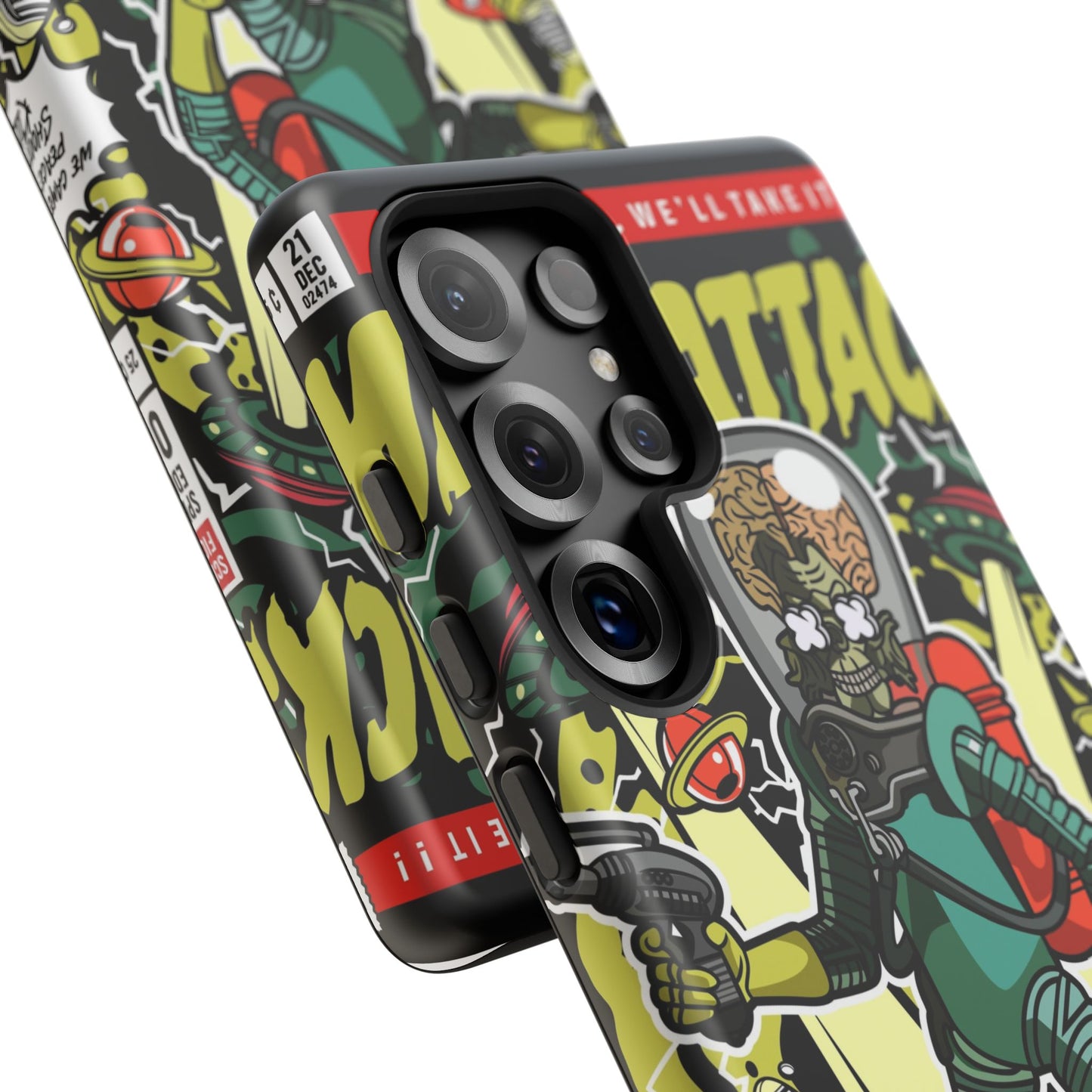 Mars Attack Comic Phone Case