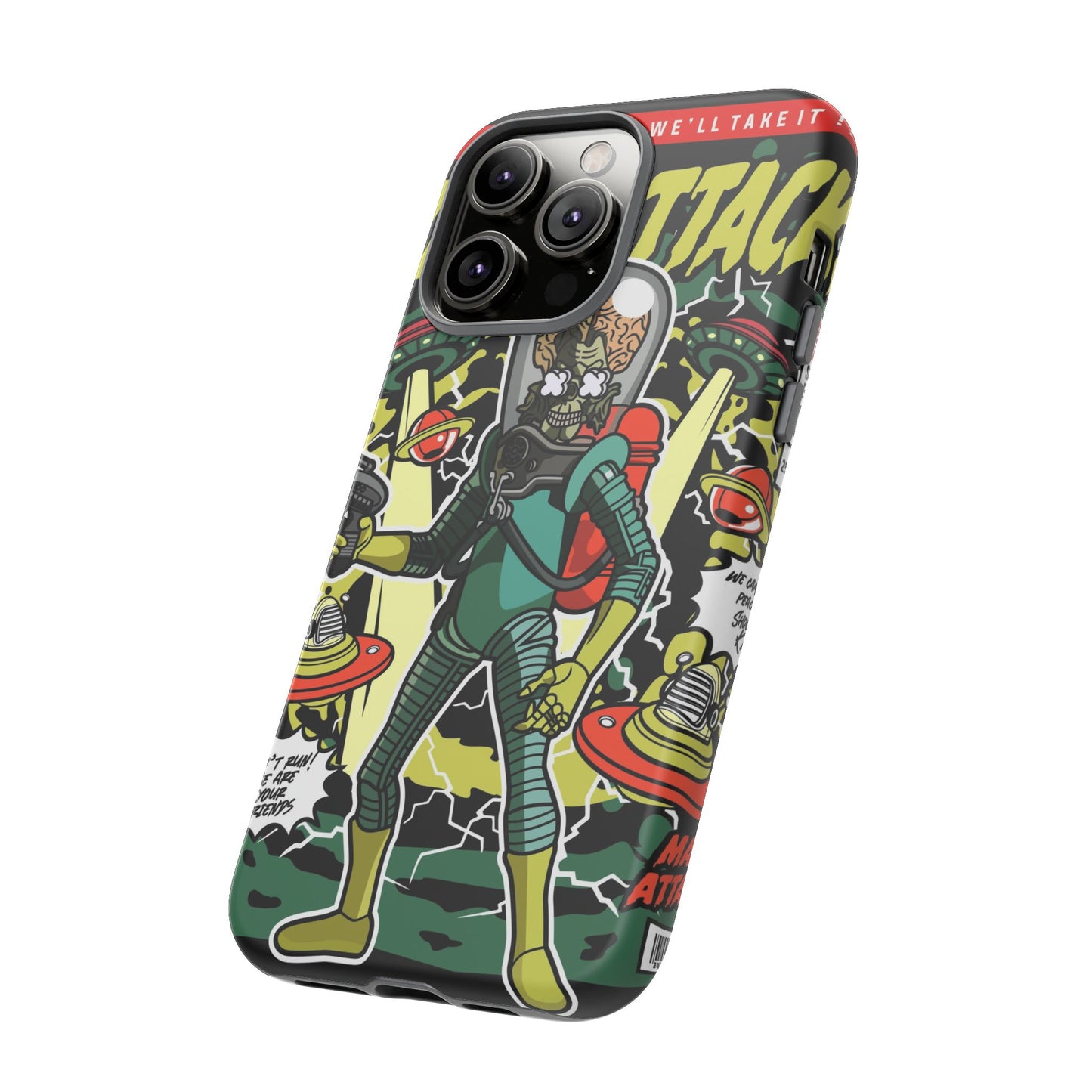 Mars Attack Comic Phone Case