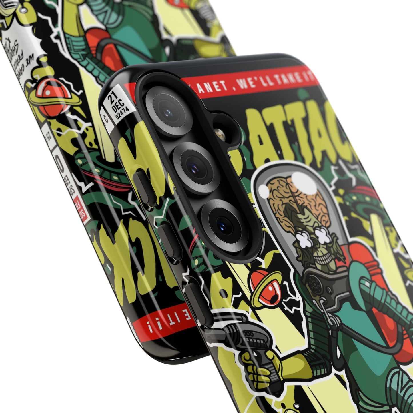 Mars Attack Comic Phone Case