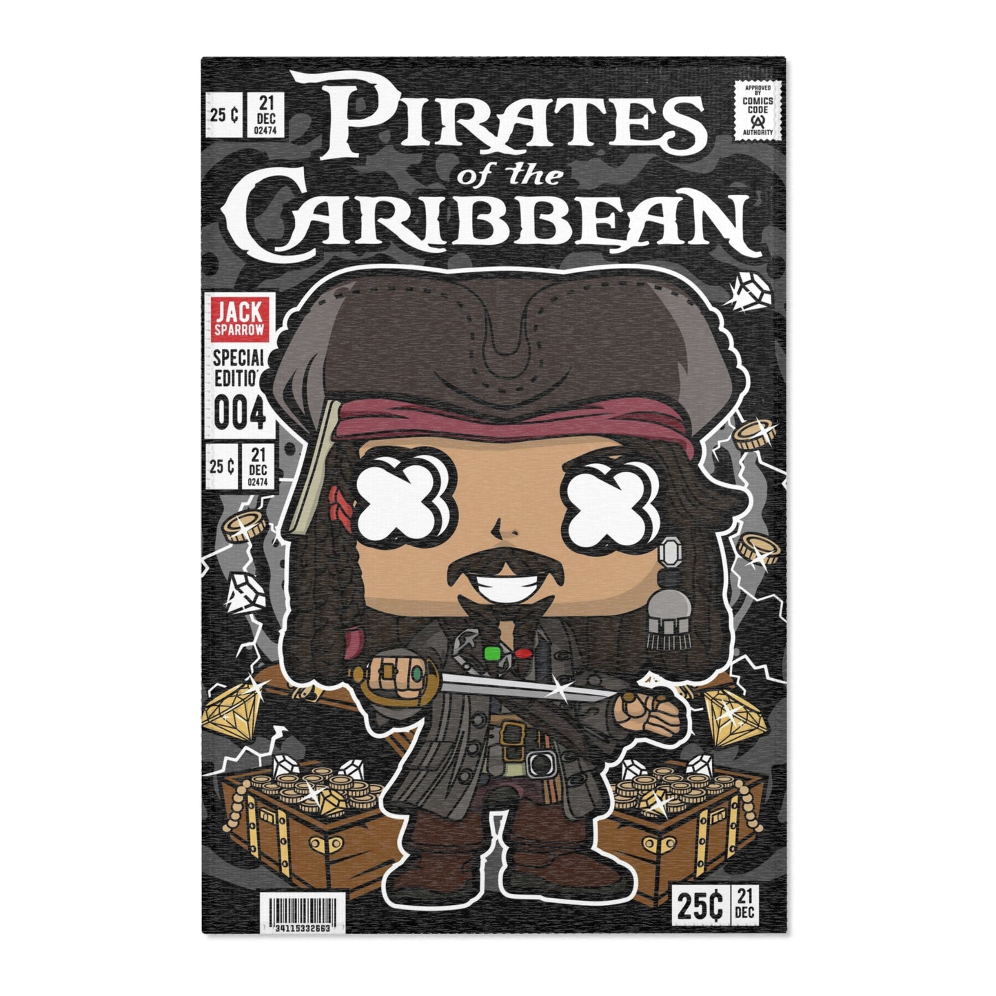 Jack Sparrow Rug