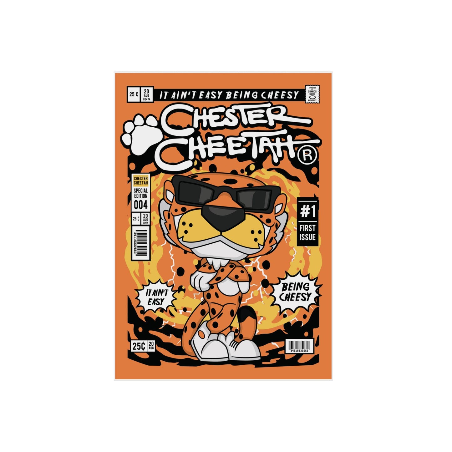 Cheeto Metal Poster