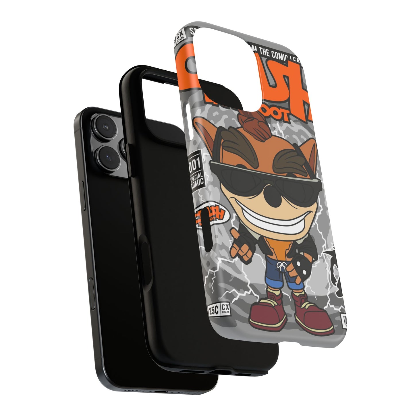 Biker Crash Phone Case