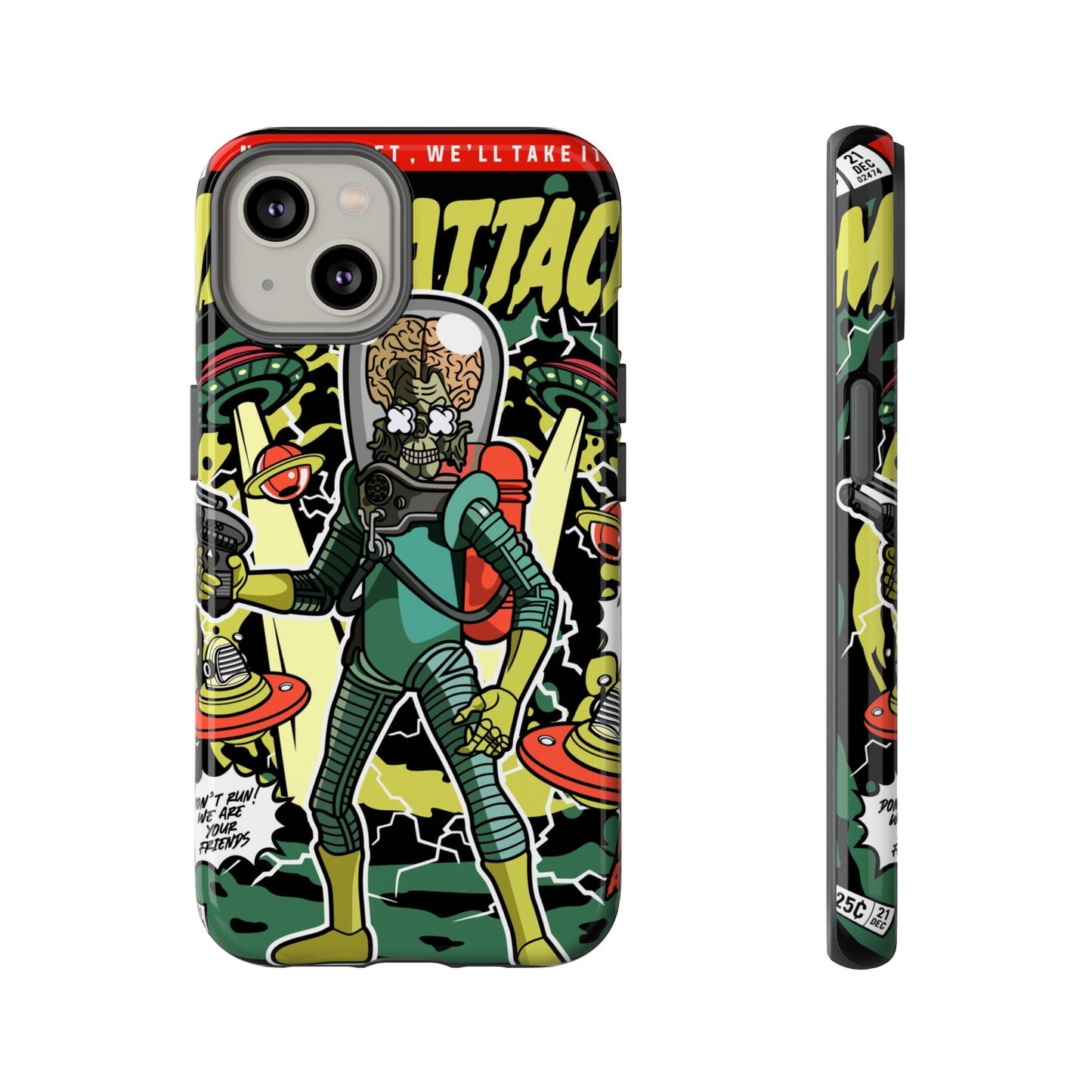 Mars Attack Comic Phone Case