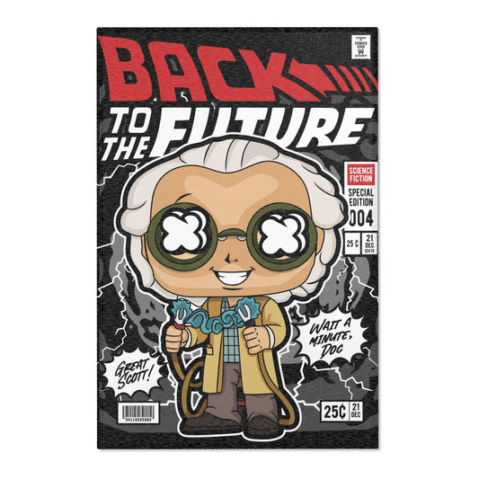 Dr Emmett Brown Boy Rug