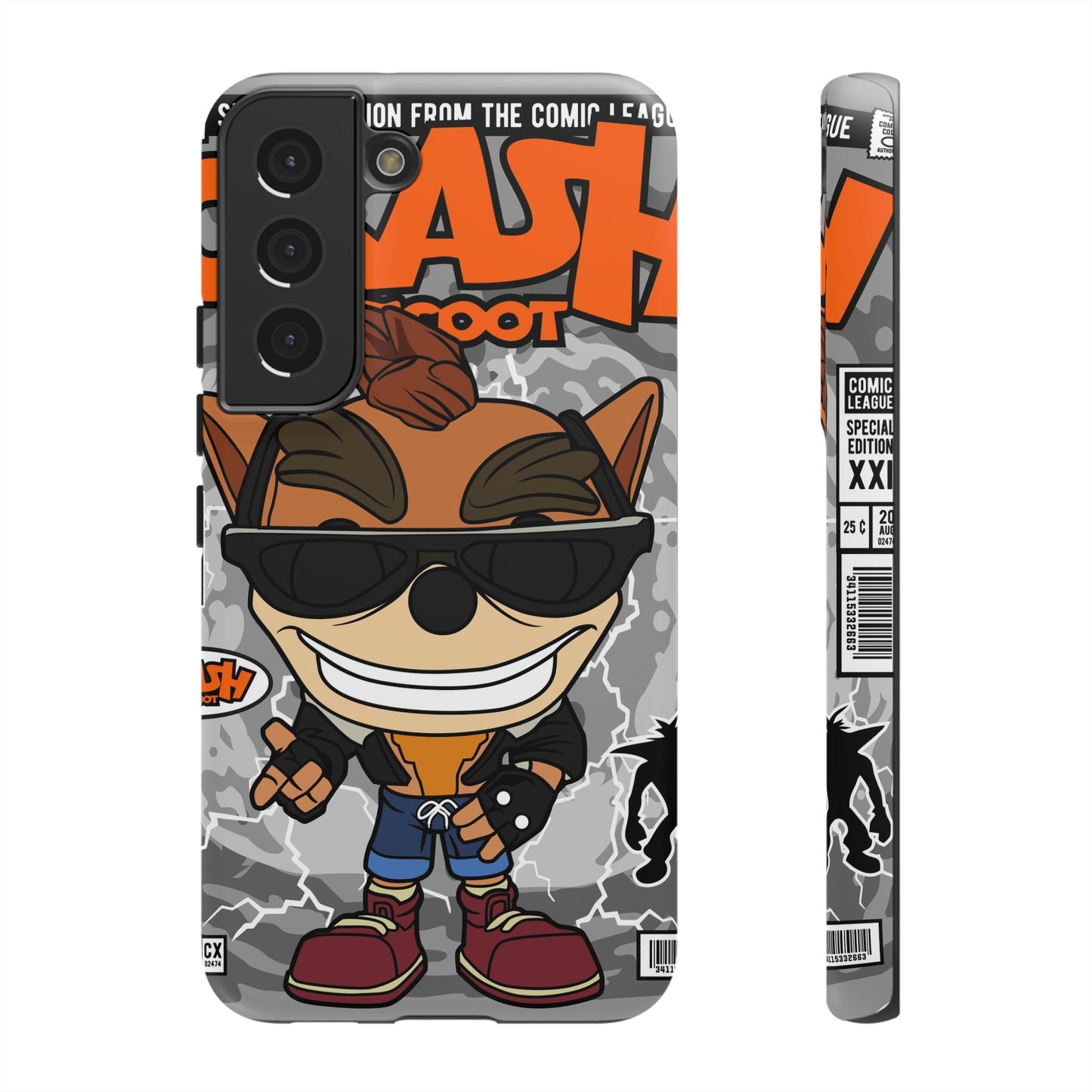 Biker Crash Phone Case