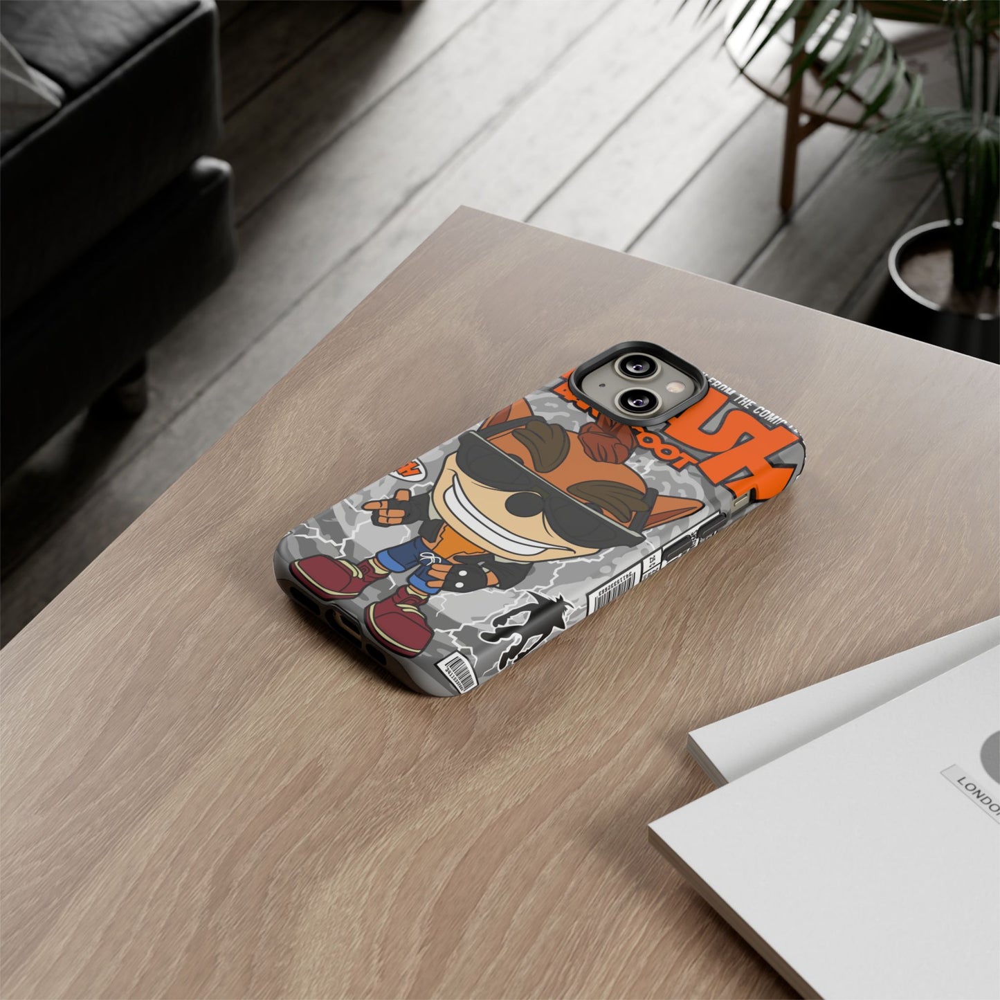 Biker Crash Phone Case