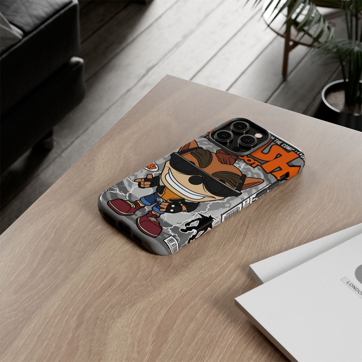 Biker Crash Phone Case
