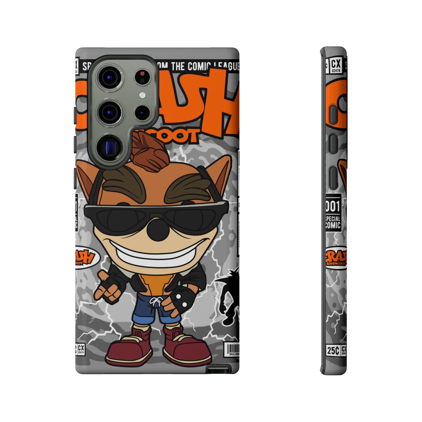 Biker Crash Phone Case