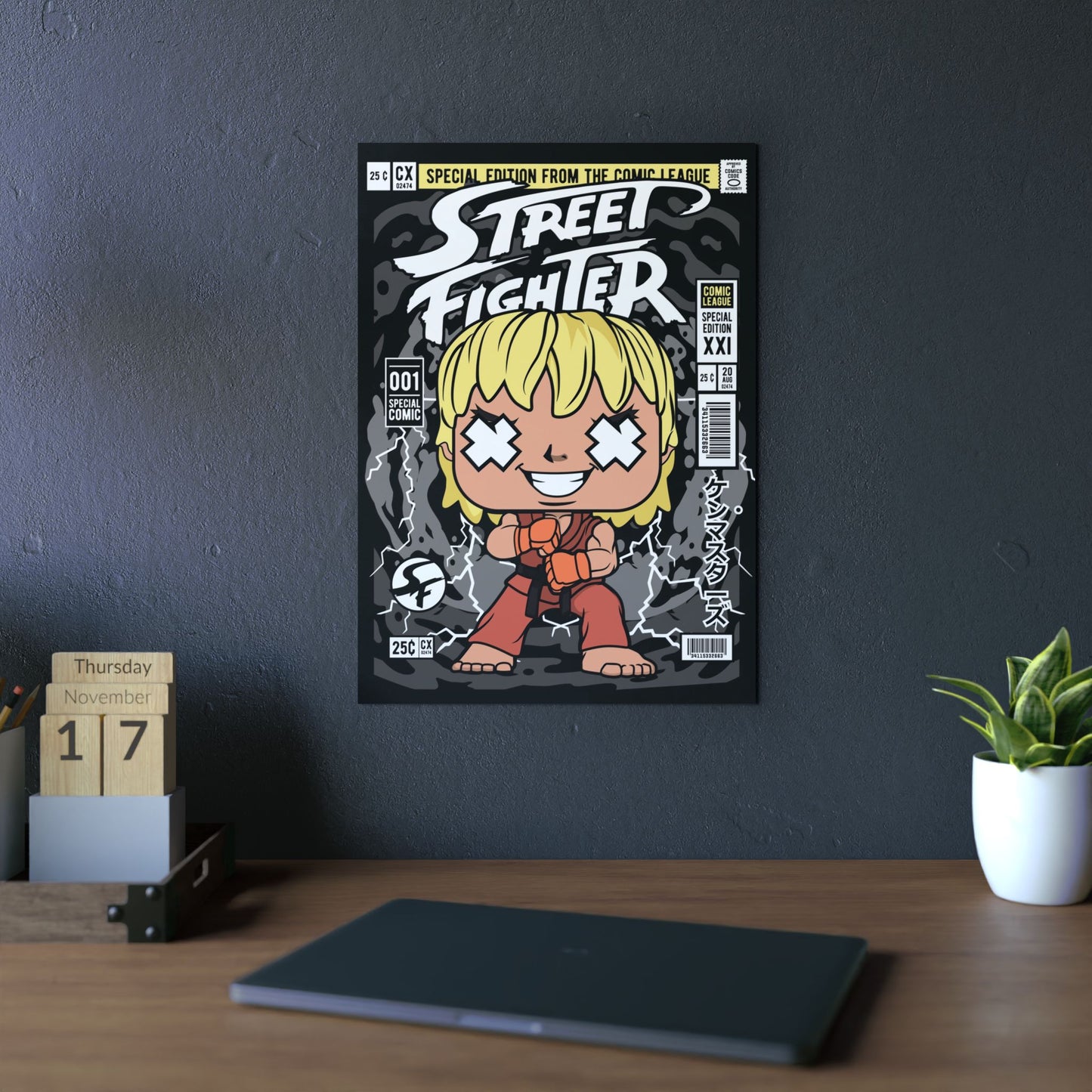 Ken Metal Poster