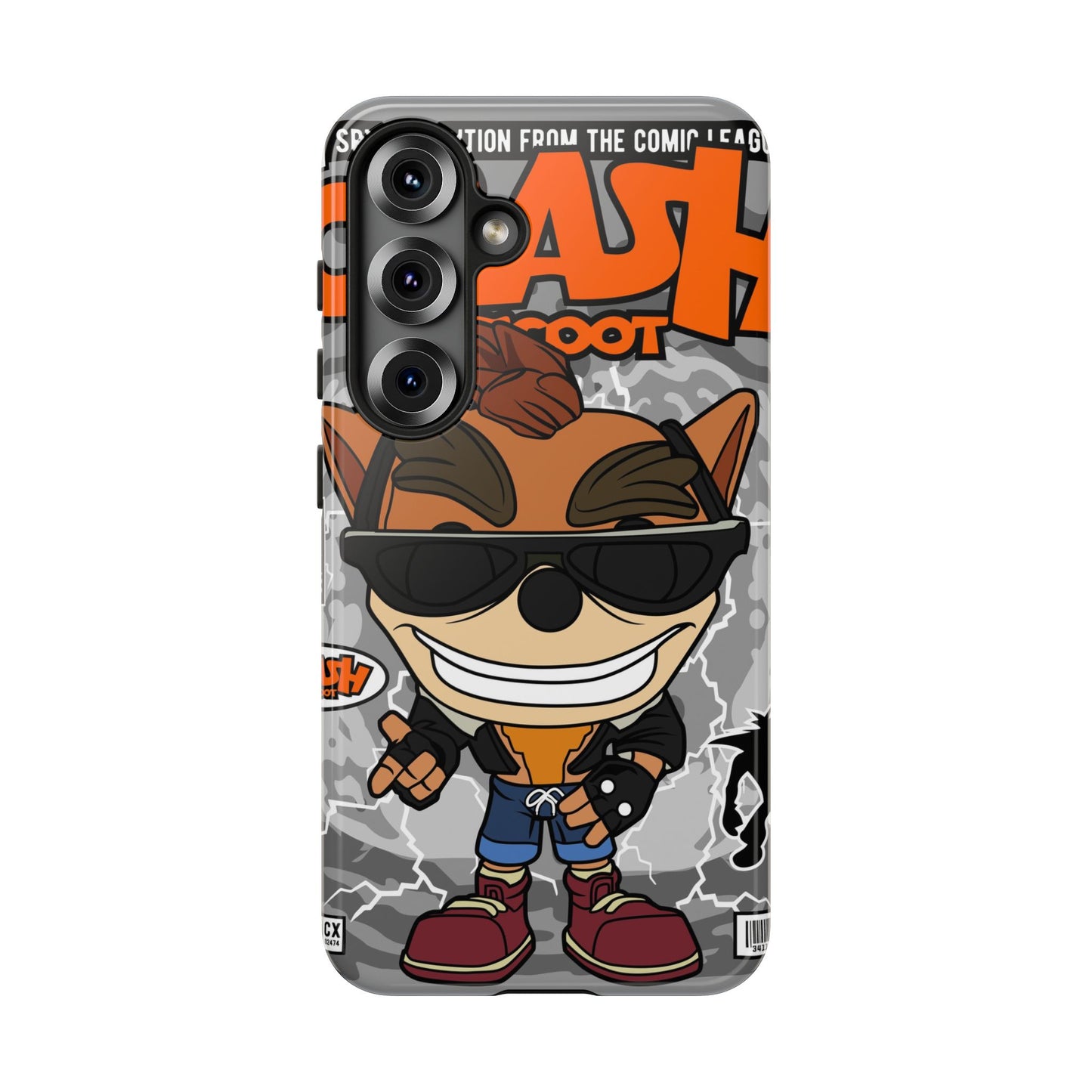 Biker Crash Phone Case