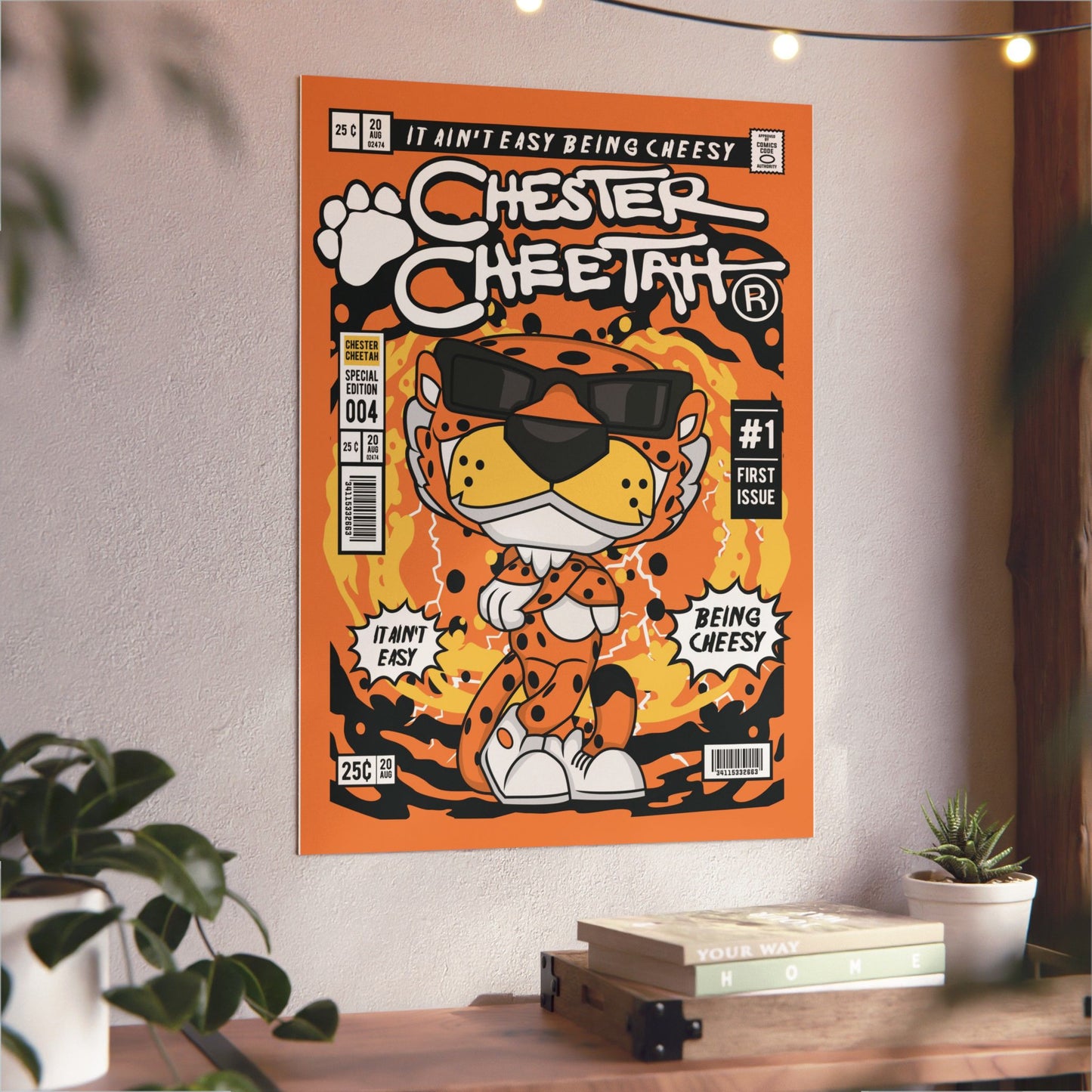 Cheeto Metal Poster