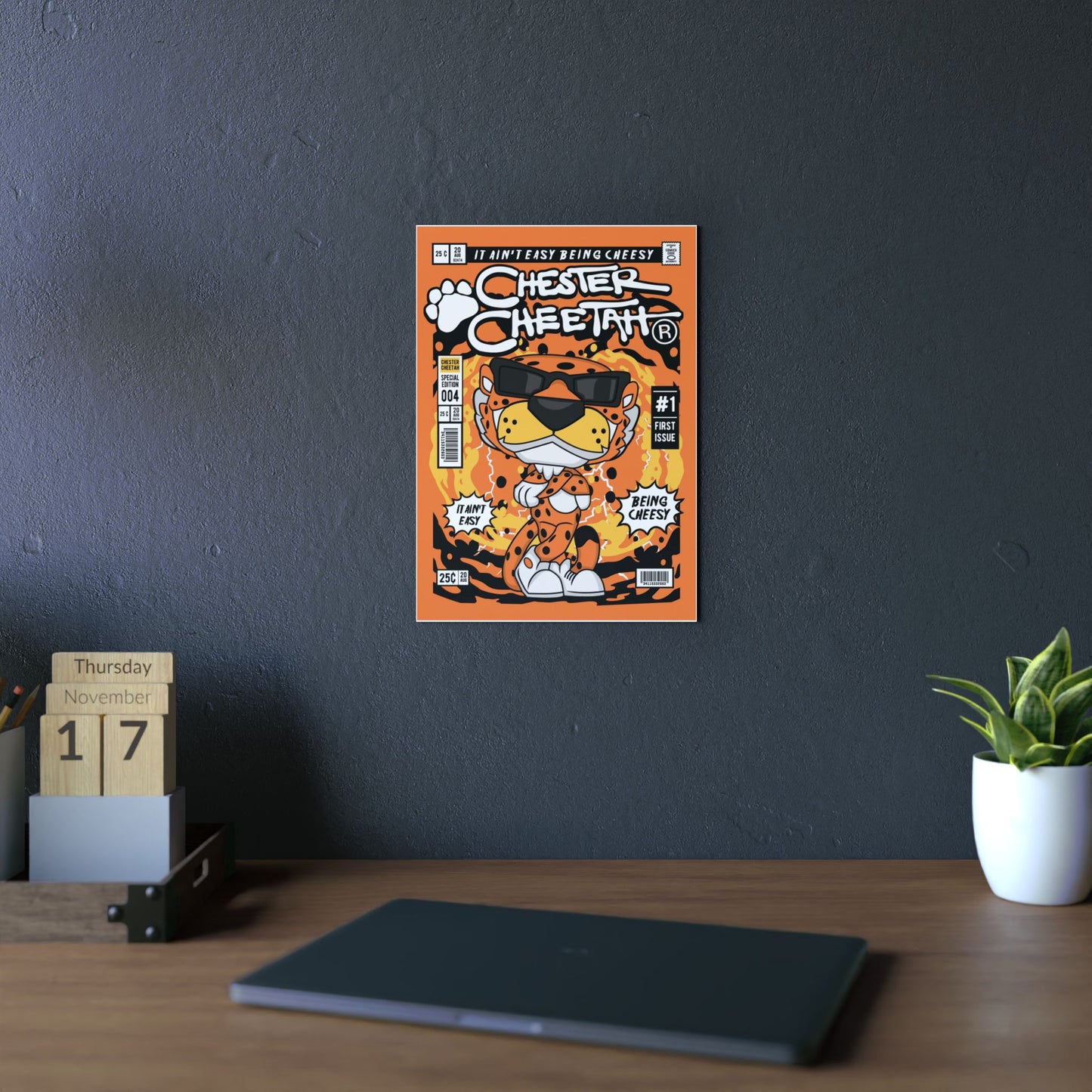 Cheeto Metal Poster