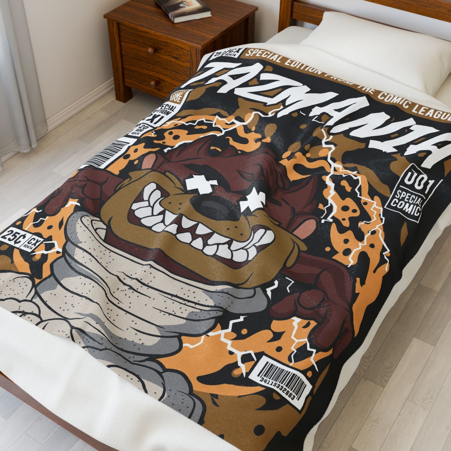 Taz Plush Blanket