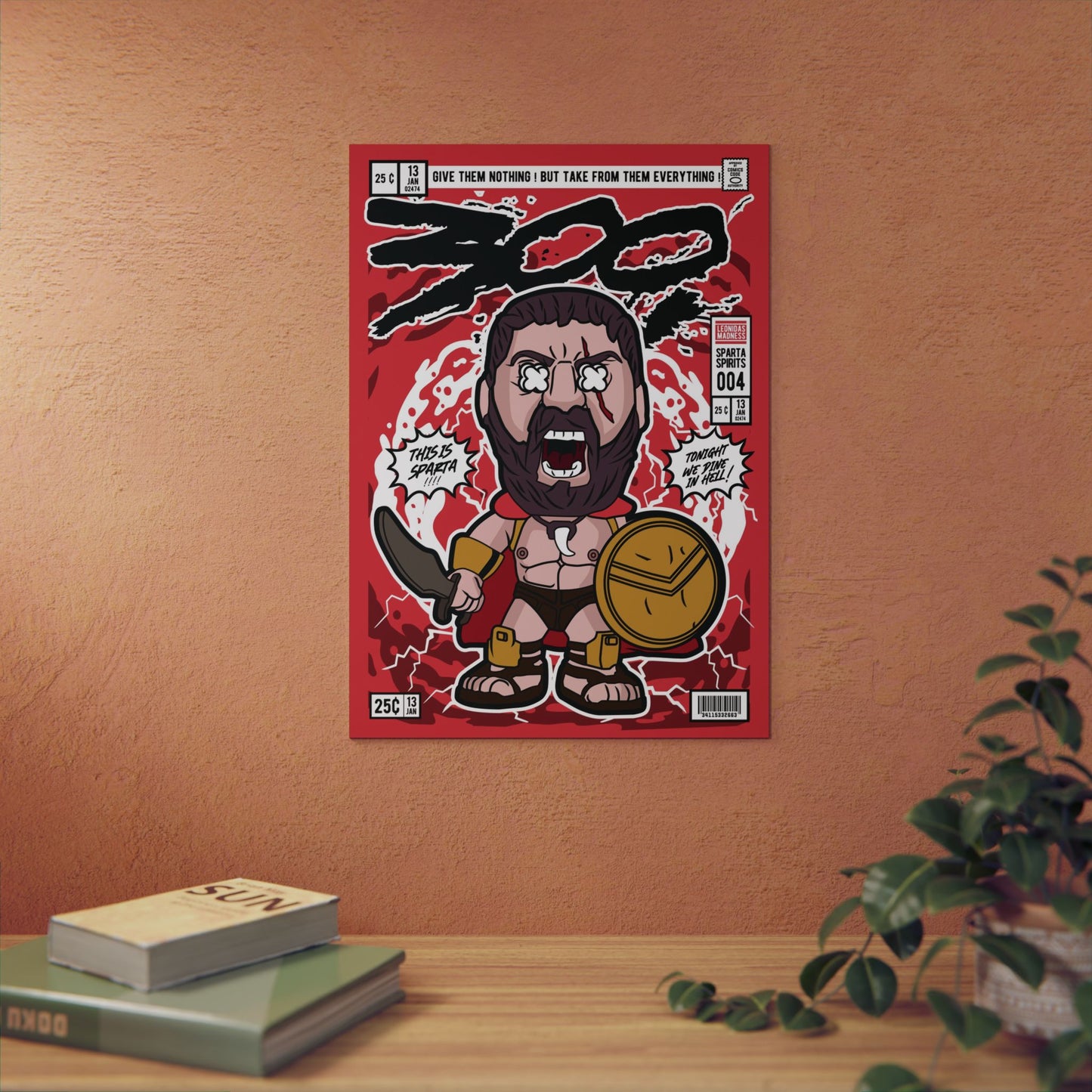 300 Metal Poster