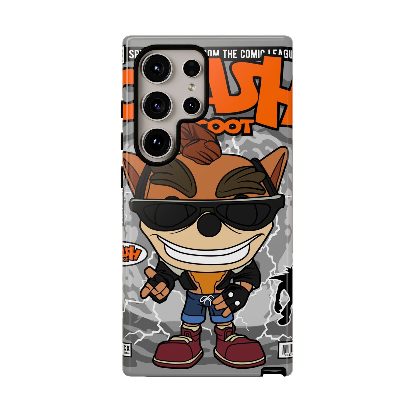 Biker Crash Phone Case