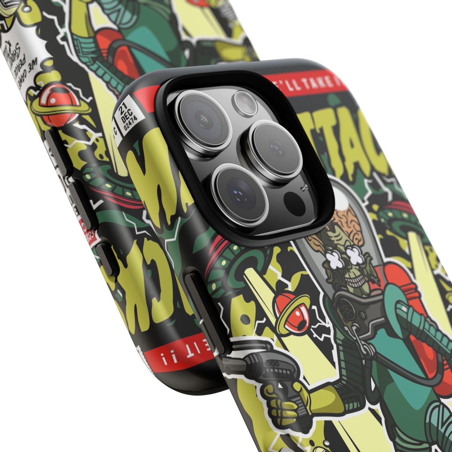 Mars Attack Comic Phone Case
