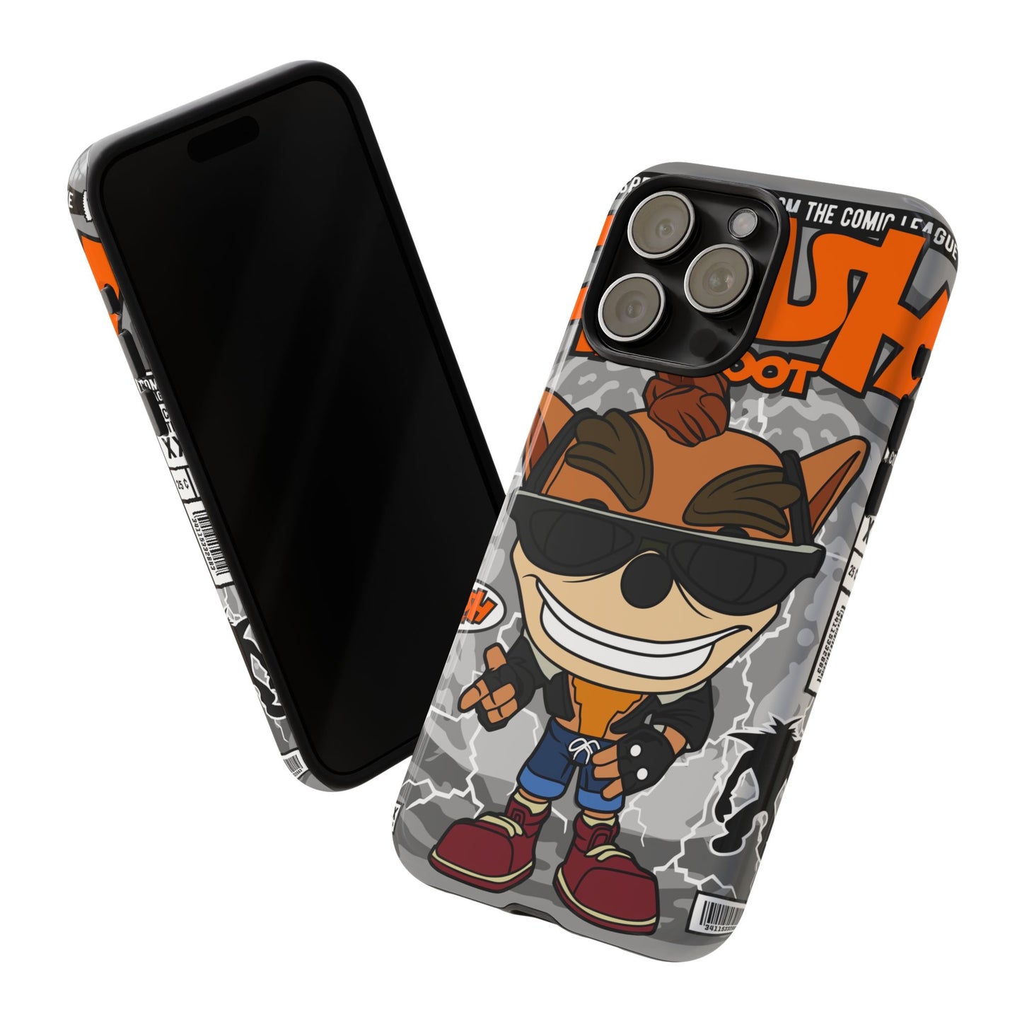 Biker Crash Phone Case