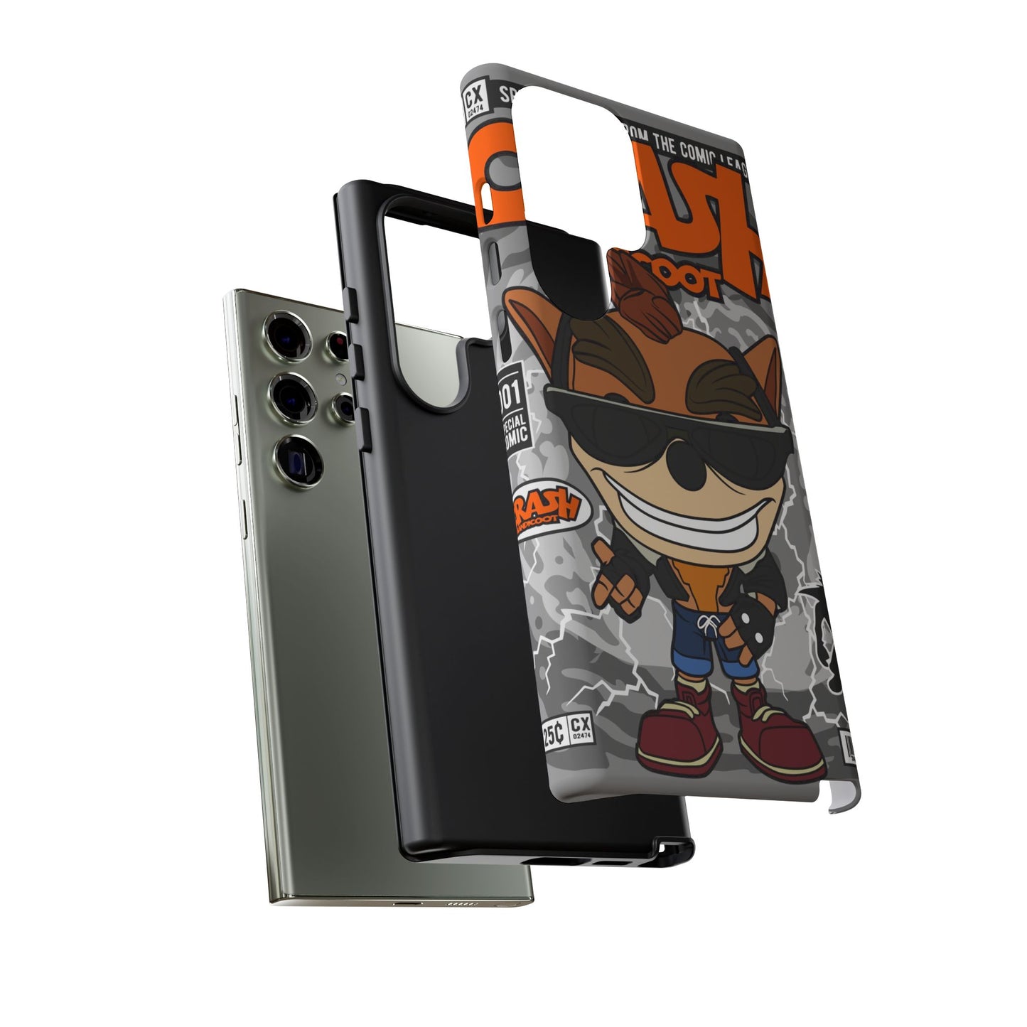 Biker Crash Phone Case