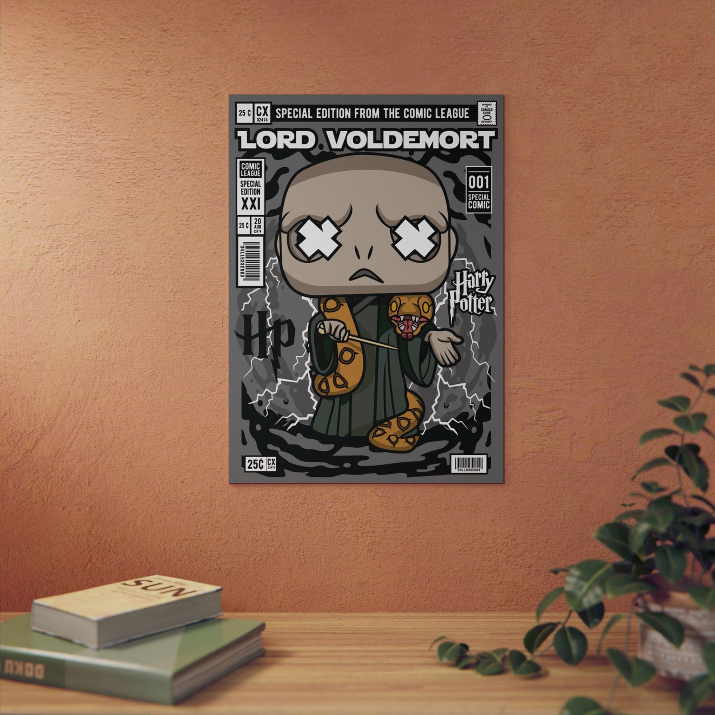 Voldermort Metal Poster