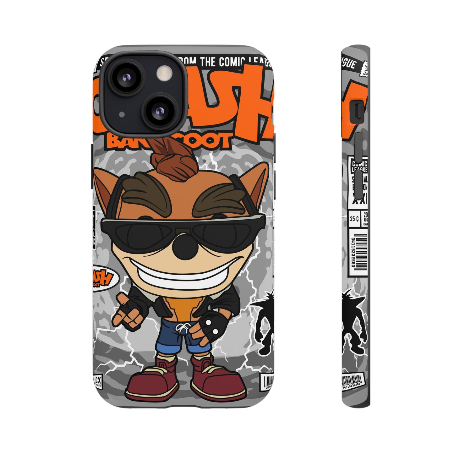 Biker Crash Phone Case