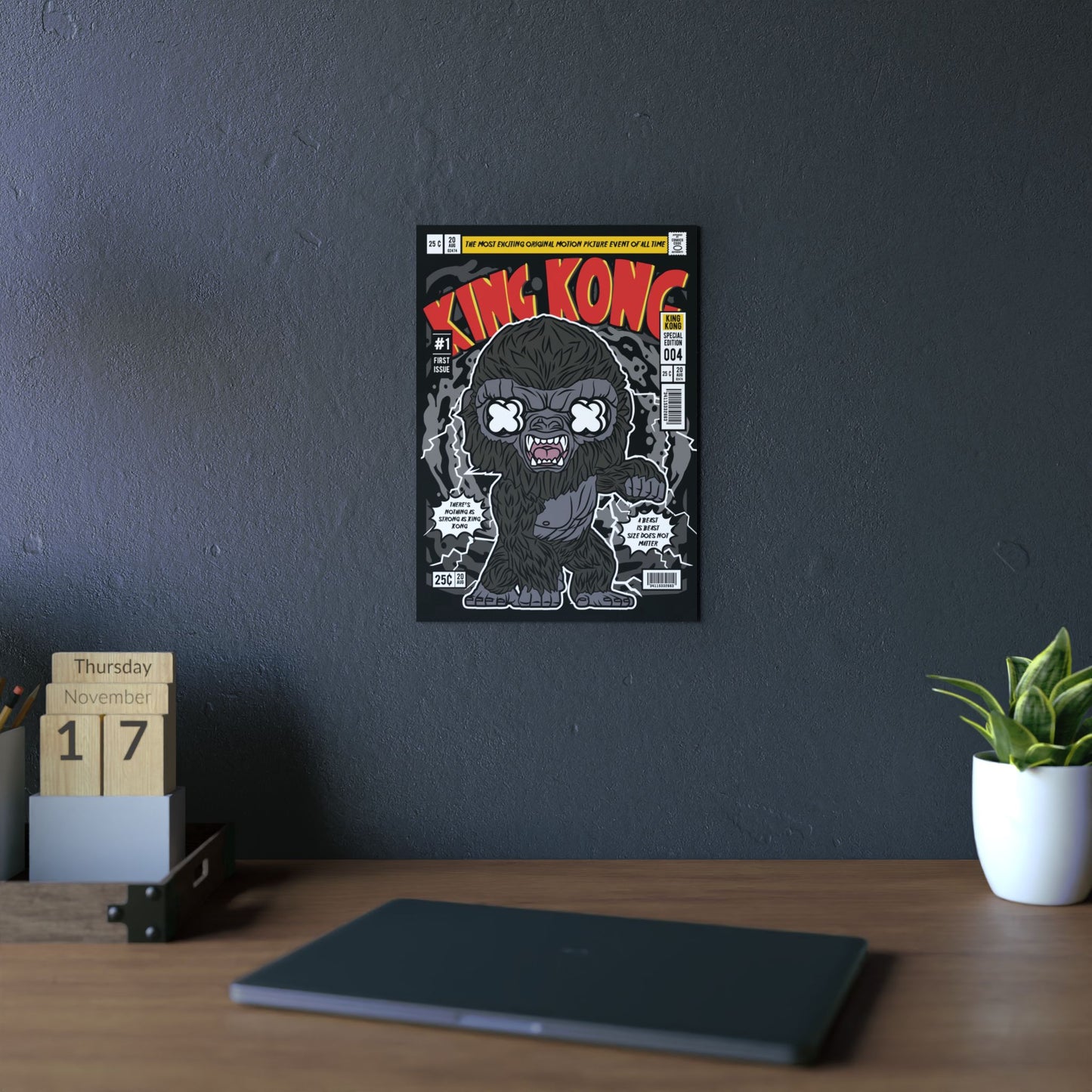 King Kong Metal Poster