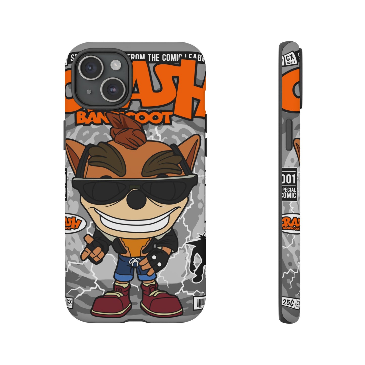Biker Crash Phone Case