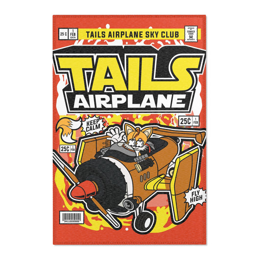 Tails Airplane Rug