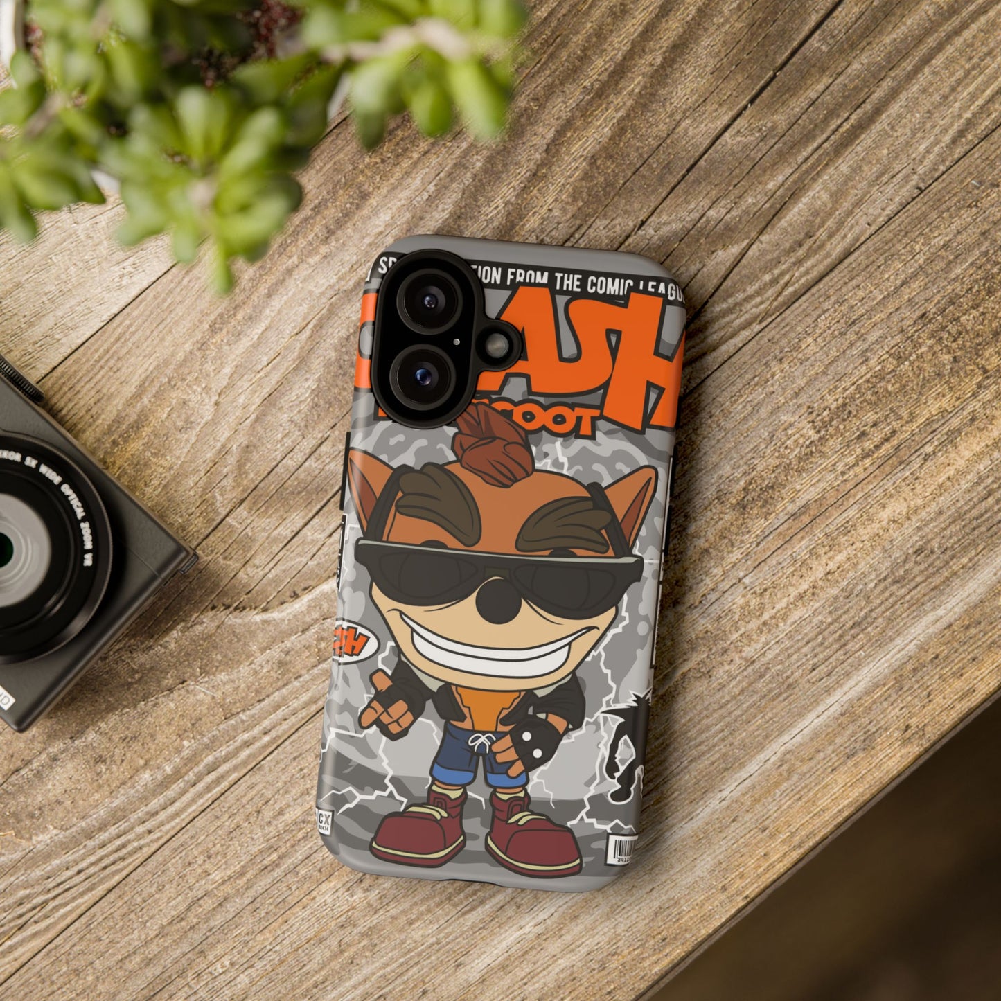 Biker Crash Phone Case