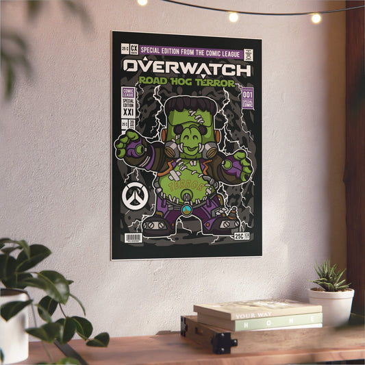 Road Hog Terror Metal Poster
