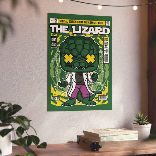 The Lizard Metal Poster