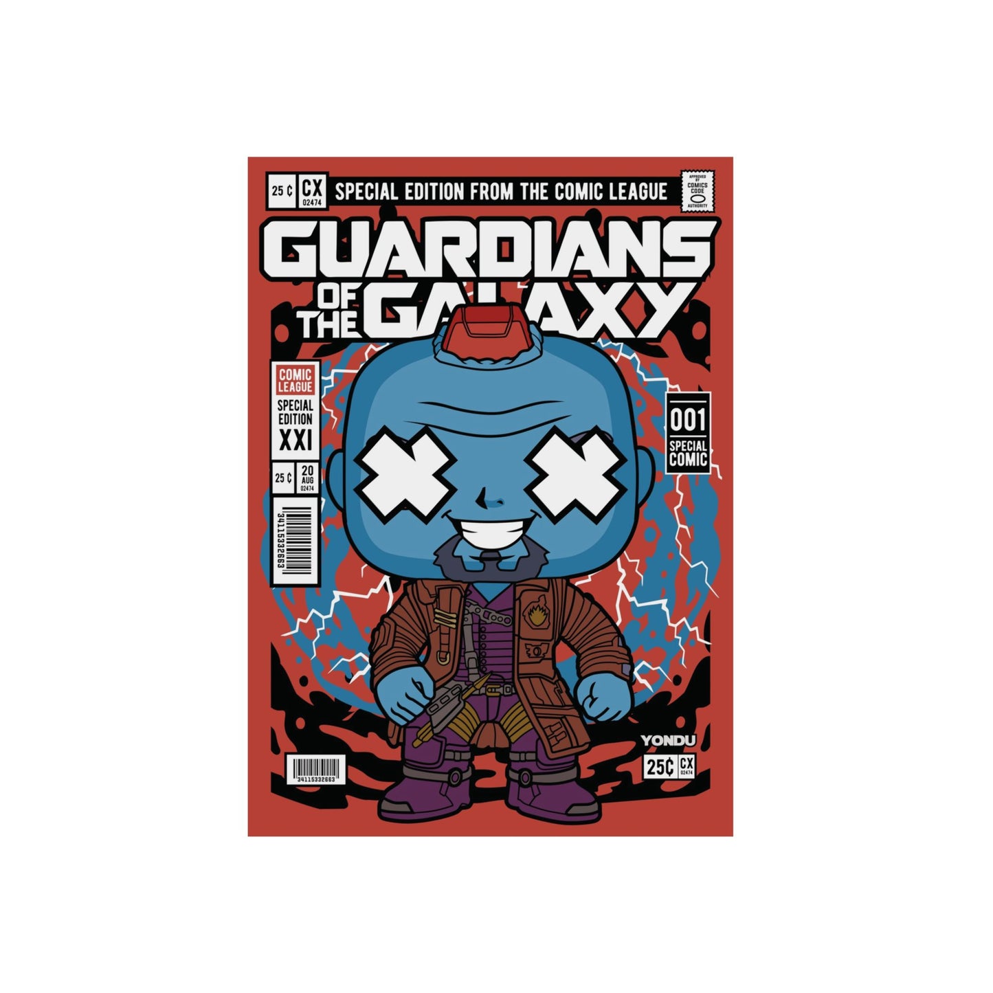 Yondu Metal Poster