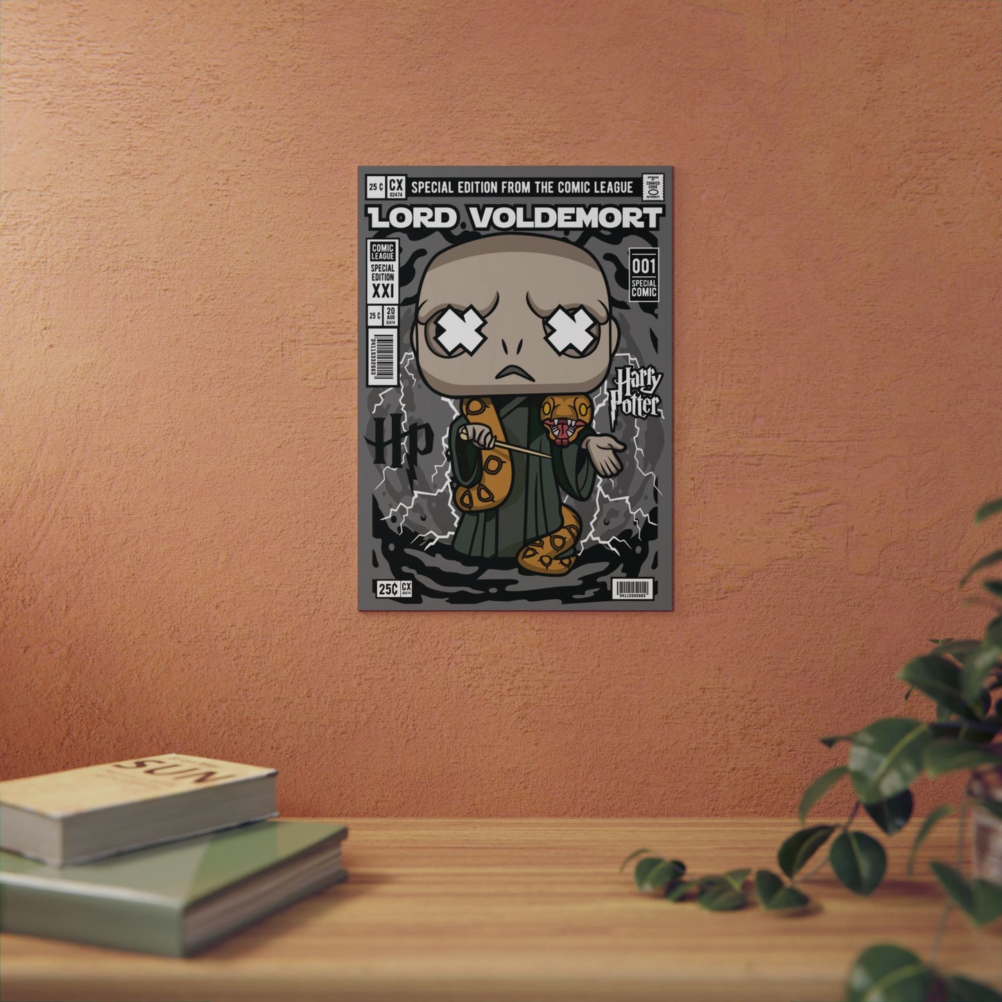 Voldermort Metal Poster
