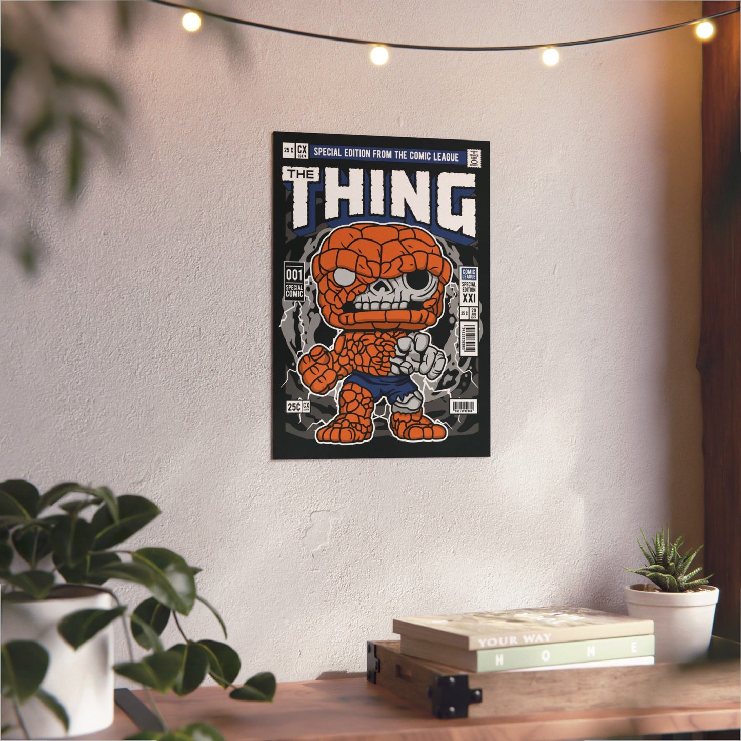 The Thing - Zombie Metal Poster
