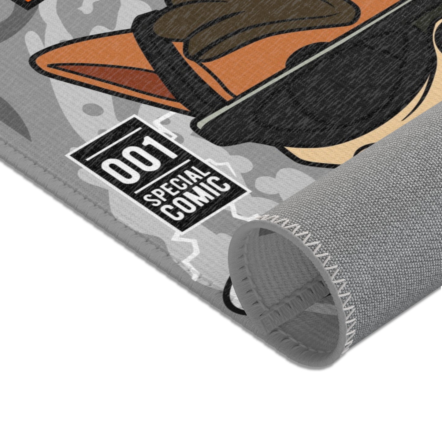Biker Crash Rug